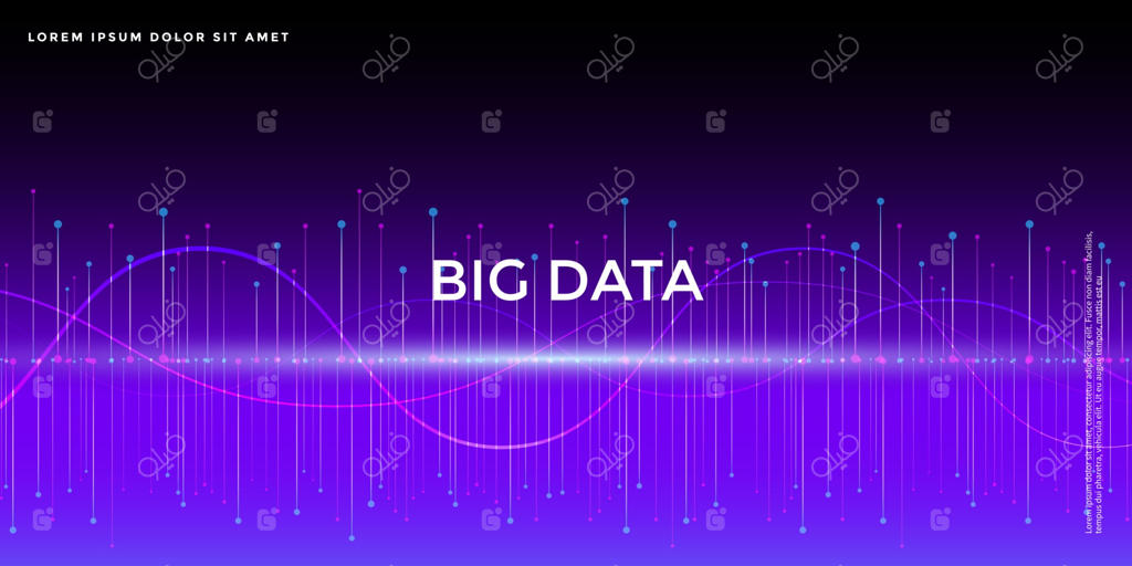 پیش‌زمینه فناوری پیشرفته، مفهوم انتزاعی 5G، داده‌های کلان