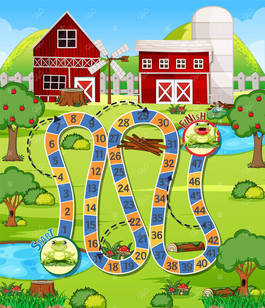 قالب بازی رومیزی مزرعه‌داری