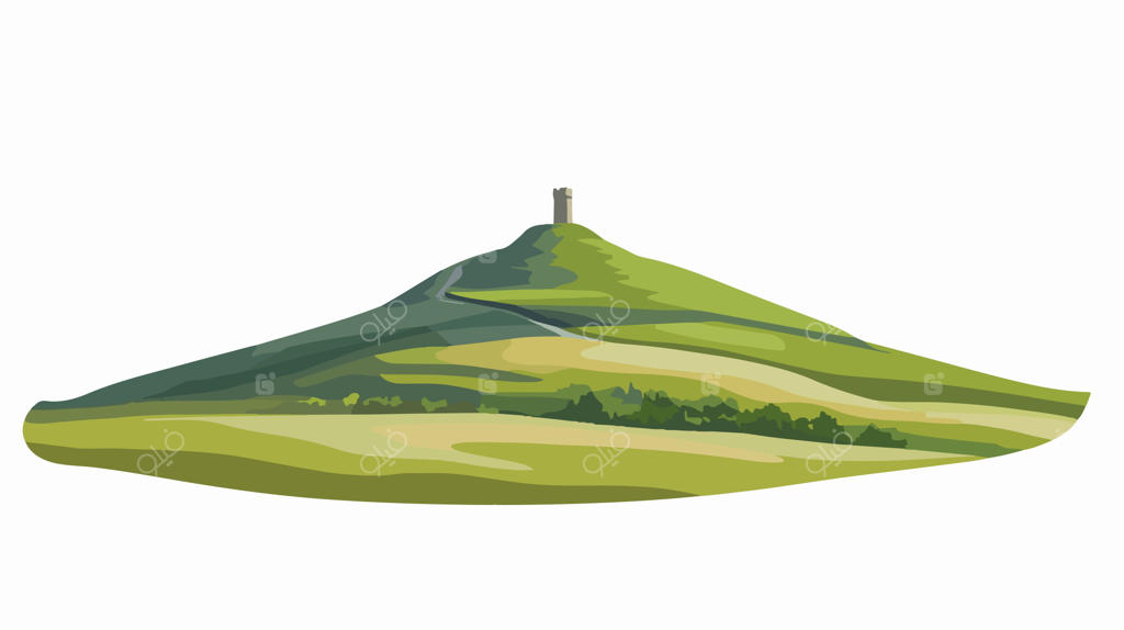 چشم‌انداز خیره‌کننده از ریوینگتون پایک باشکوه بر فراز وینتر هیل در پناین غربی