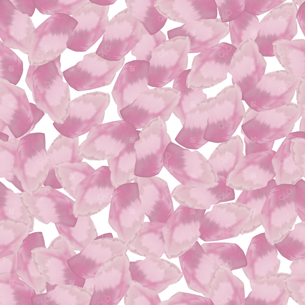 پترن یکپارچه گلبرگ لاله. شکل گل صورتی. کاغذ دیواری هنری با بافت باغ انتزاعی. موزاییک واقع‌گرایانه محبوب طبیعی و شیک. دکور پارچه‌ای به رنگ‌های ملایم و زیبا. مد عروسی.