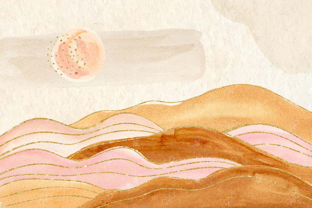 پس‌زمینه آب‌رنگ انتزاعی