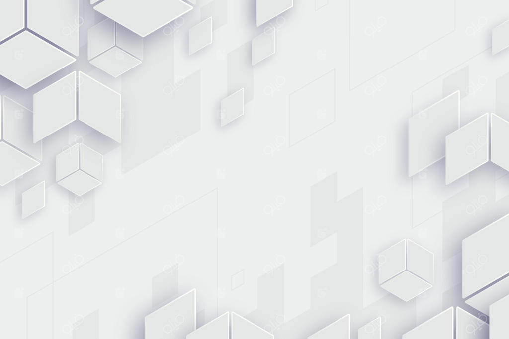 پس‌زمینه اشکال سفید انتزاعی
