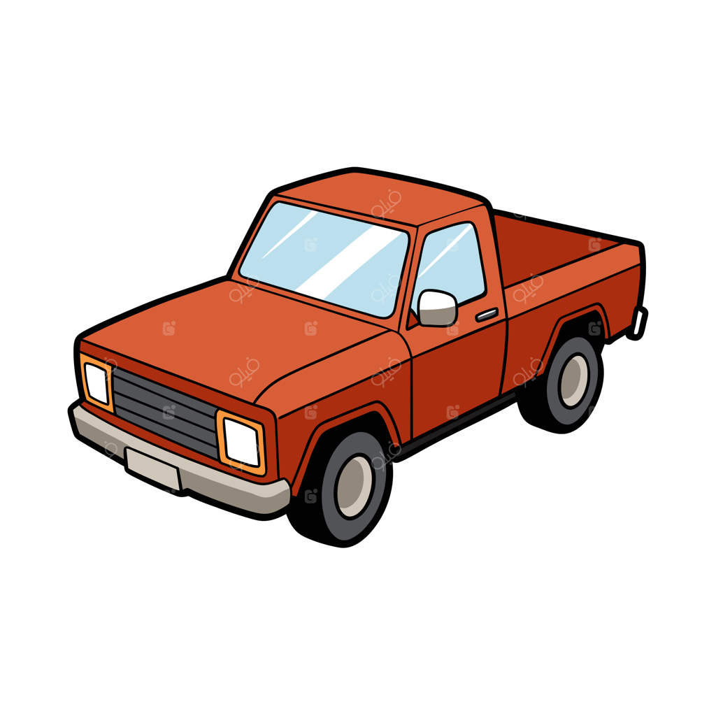 ایده طراحی وکتور واقع‌گرایانه خودرو