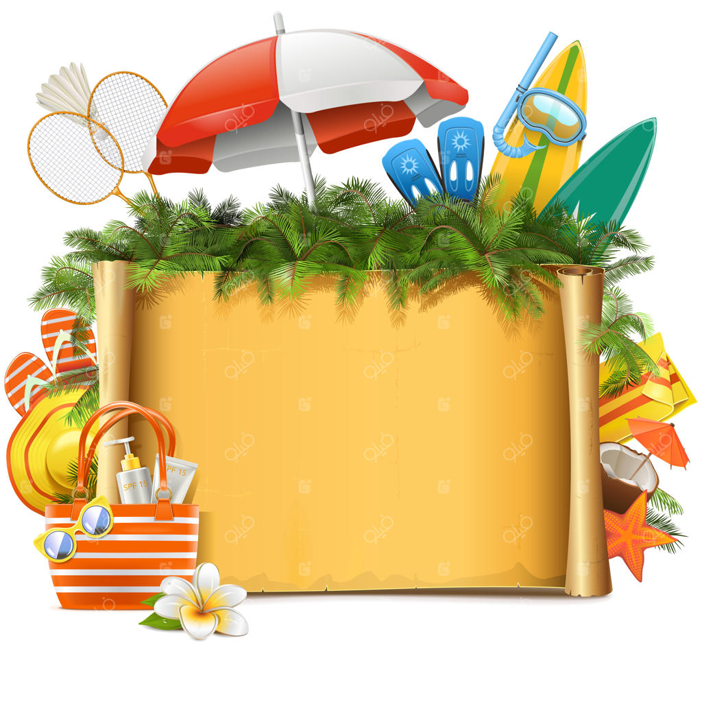 مفهوم ساحل وکتور با طومار