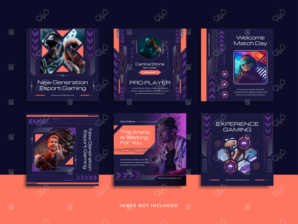 پست اینستاگرام گیمینگ و ورزش‌های الکترونیک