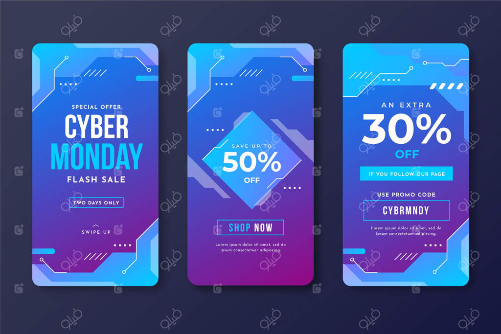 استوری‌های اینستاگرام ویژه سایبر ماندی