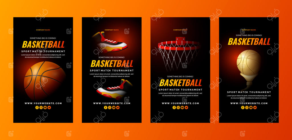 استوری‌های واقعی بسکتبال برای اینستاگرام