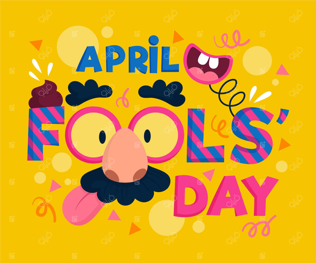 تصویرسازی دست‌ساخت روز دروغ آوریل