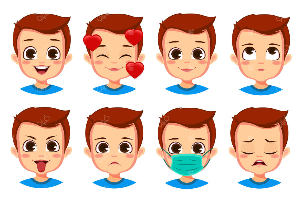 مجموعه‌ای از ژست‌های بامزه پسرانه