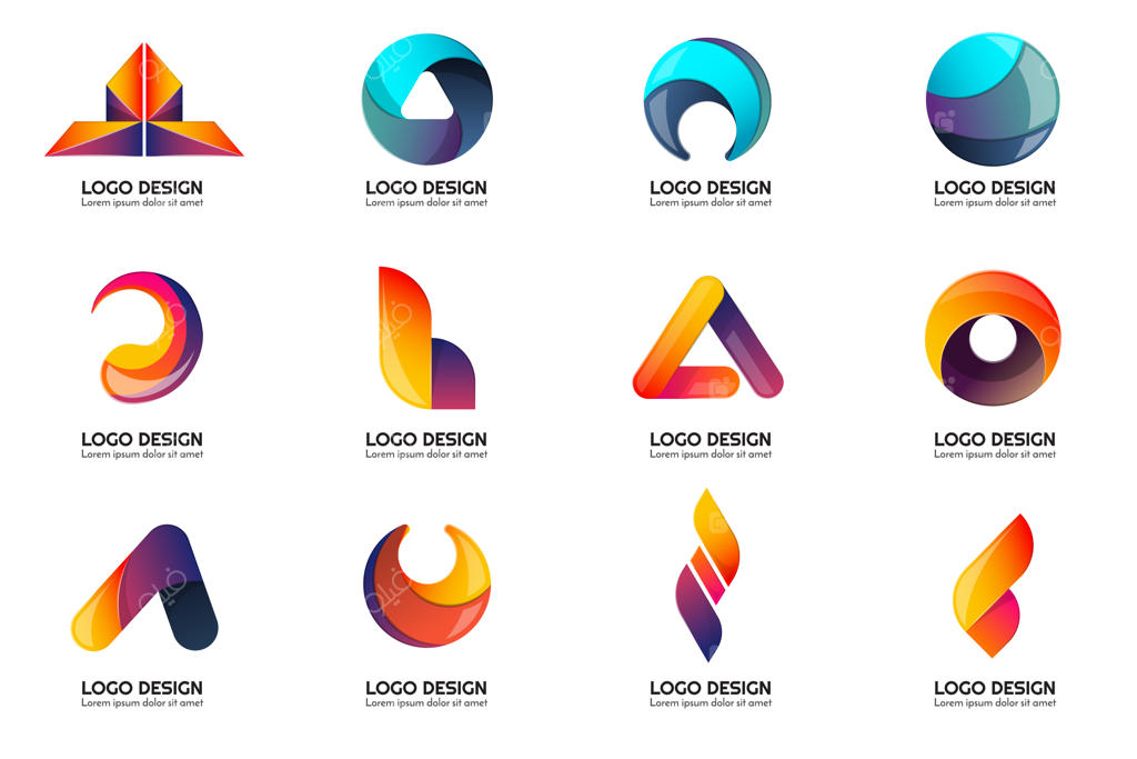 طراحی لوگوی مدرن و مینیمال برای بنر، پوستر و بروشور