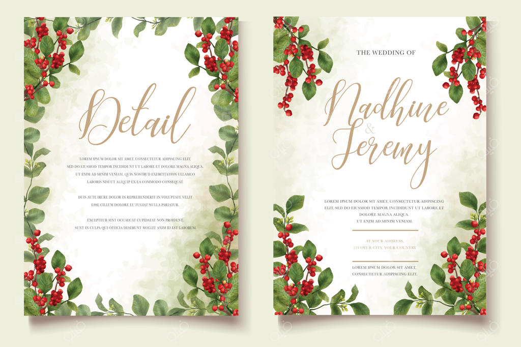 دعوتنامه عروسی