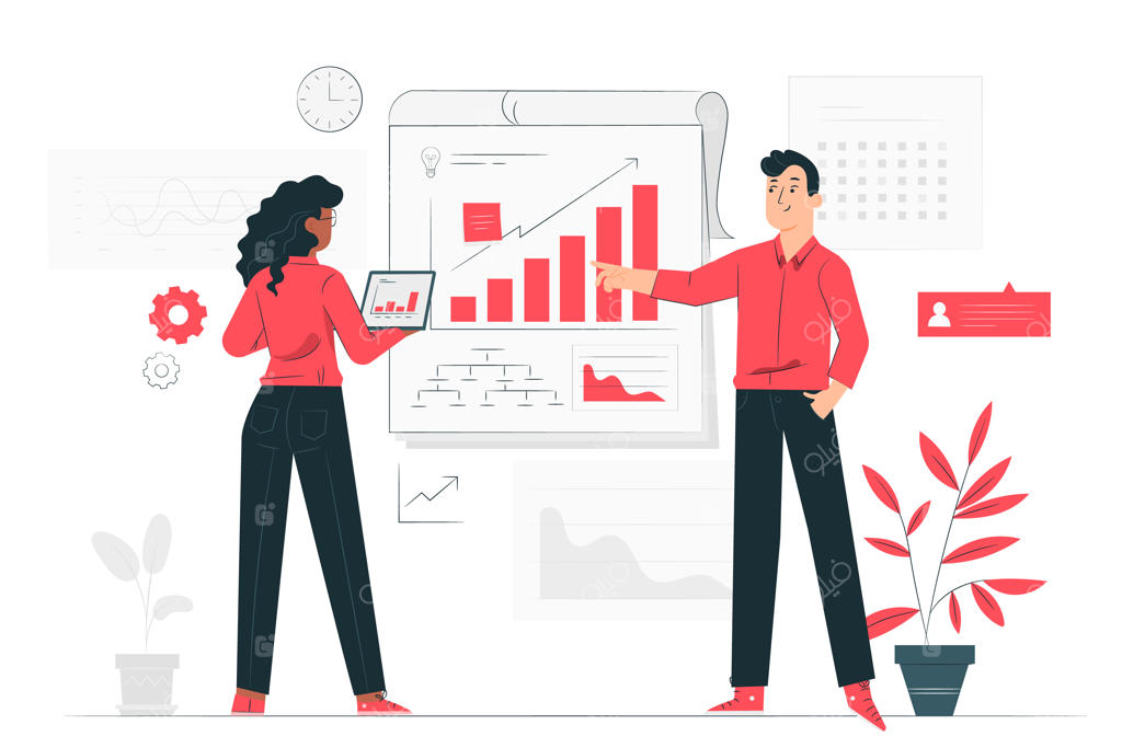 تصویرسازی مفهوم طرح کسب و کار