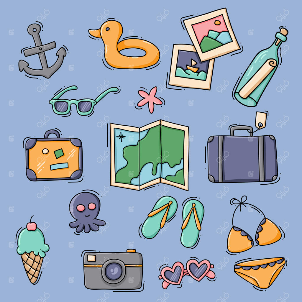 مجموعه المان‌های سفر، دریا و تعطیلات
