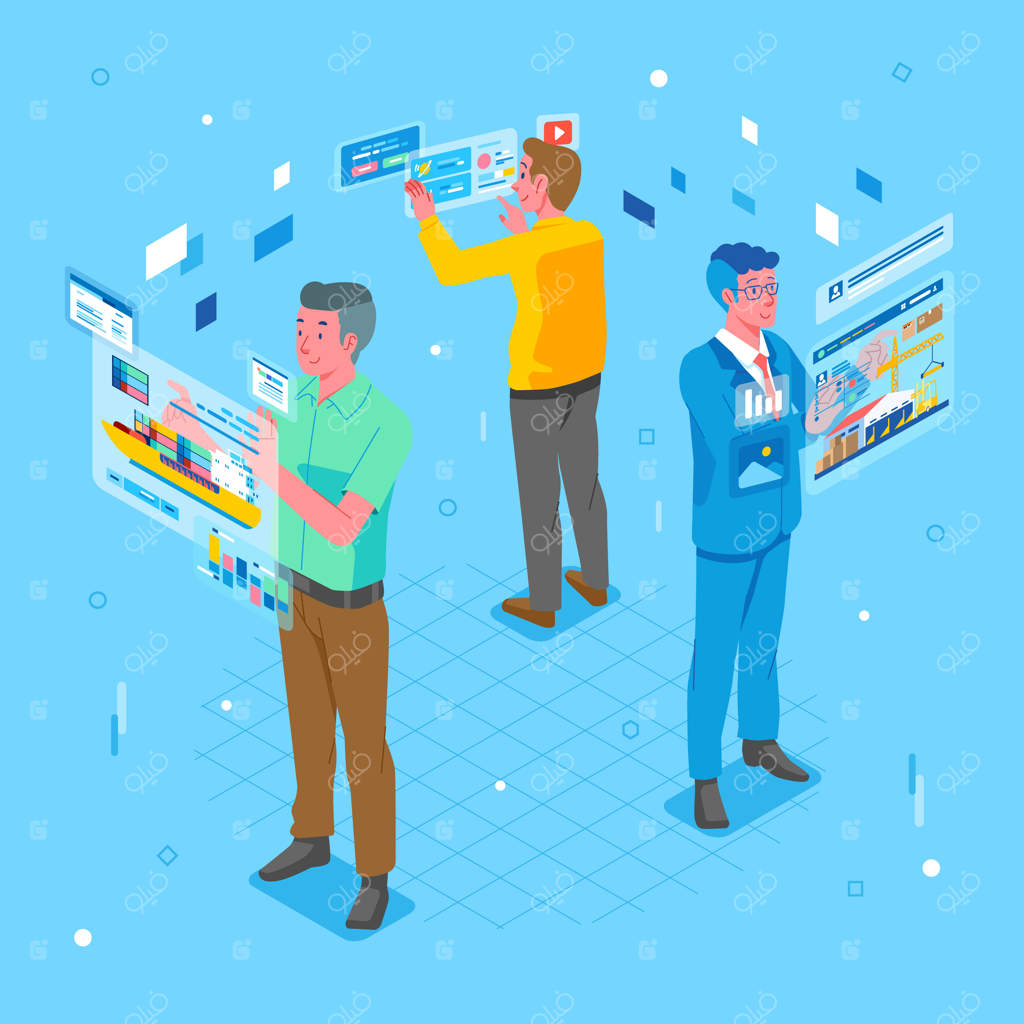 سبک ایزومتریک: استراتژی‌گذاری تاجر و کارآفرین با نمودارهای دیجیتال و برنامه‌ریزی در لجستیک کسب‌وکار جهانی