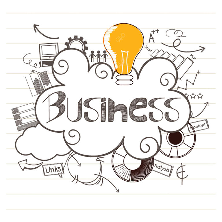 پس‌زمینه تجاری با لامپ رنگی