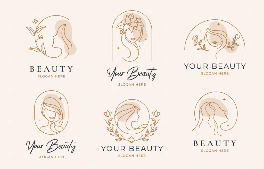 مجموعه لوگوی زیبایی