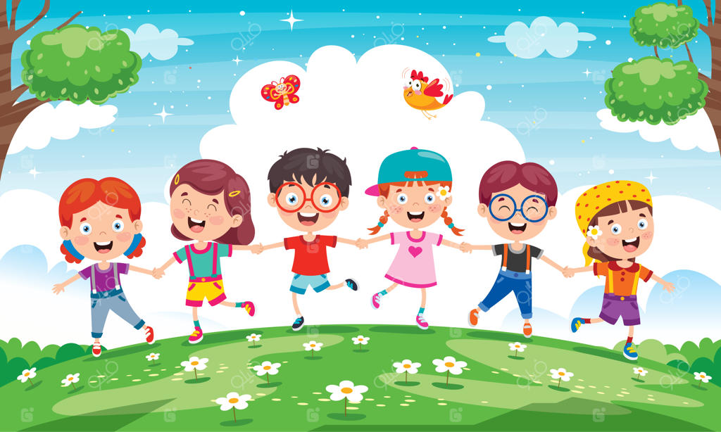 بچه‌های خوشحال و بازیگوش