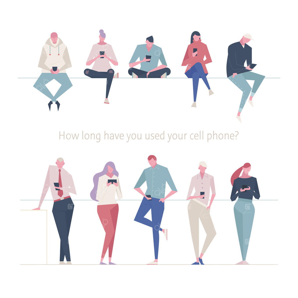 تنظیمات کاراکتر با استفاده از تلفن همراه