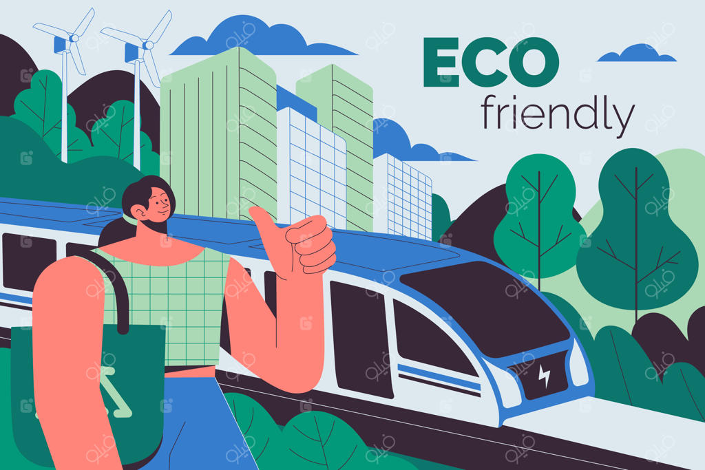 مفهوم دوستدار محیط زیست به تصویر کشیده شد