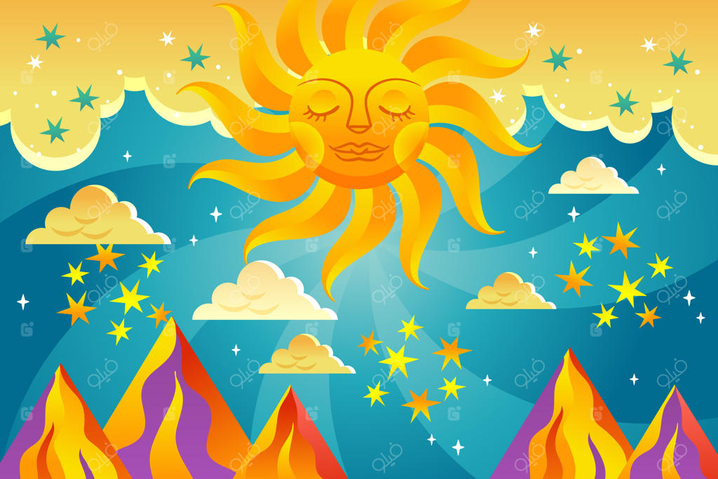 پس‌زمینه دستی از دهه ۶۰ و ۷۰ میلادی