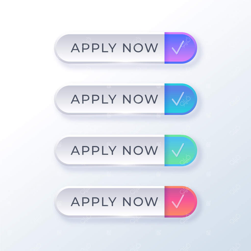 مجموعه‌ای از برچسب‌های گرادیان: هم‌اکنون اقدام کنید