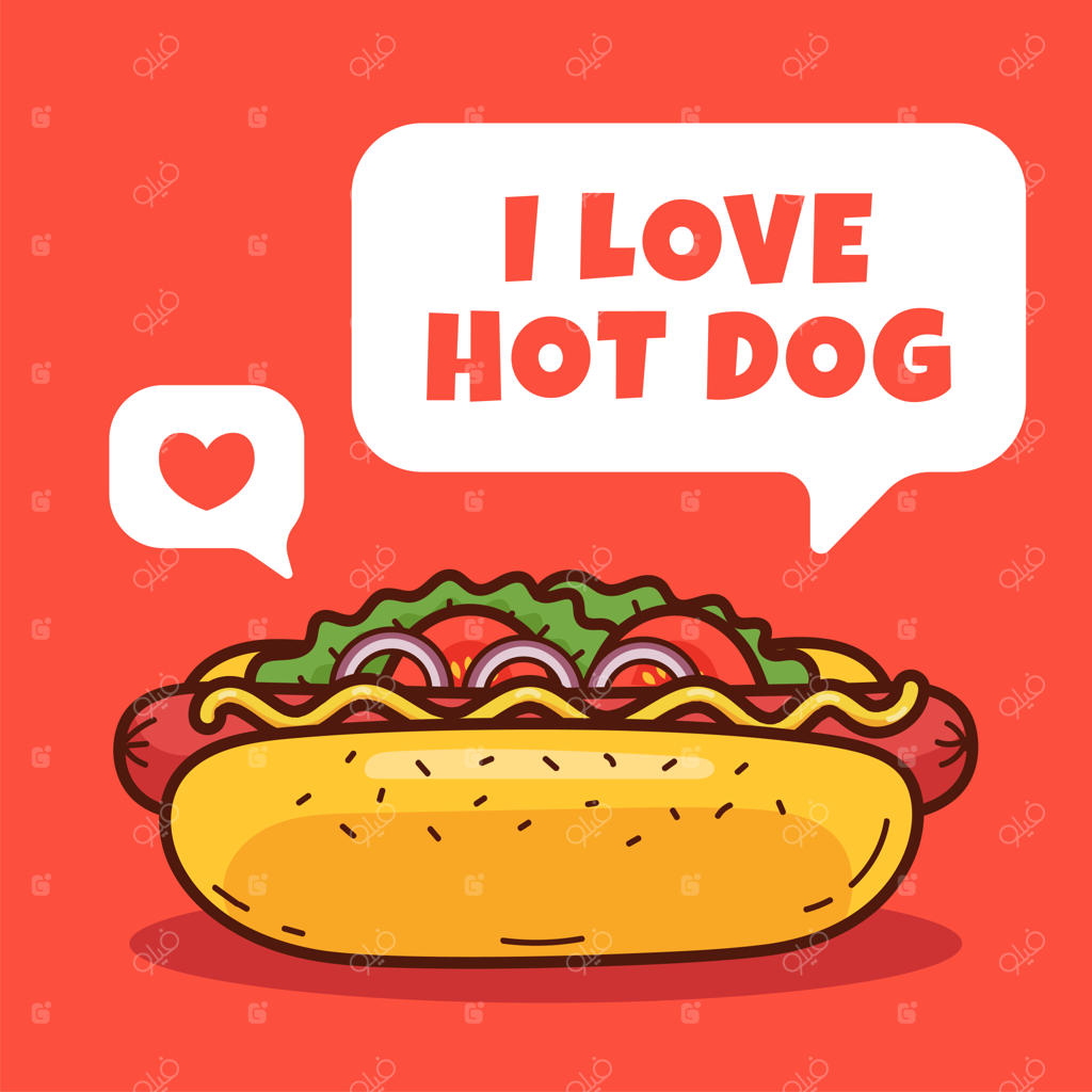 عاشق هات‌داگ هستم