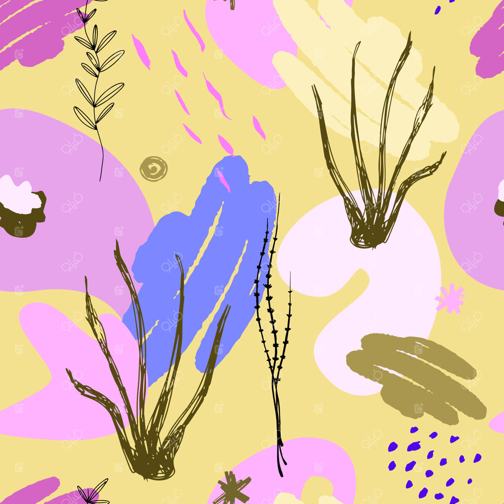 الگوی بدون درز ساده و سبک با طراحی تخت