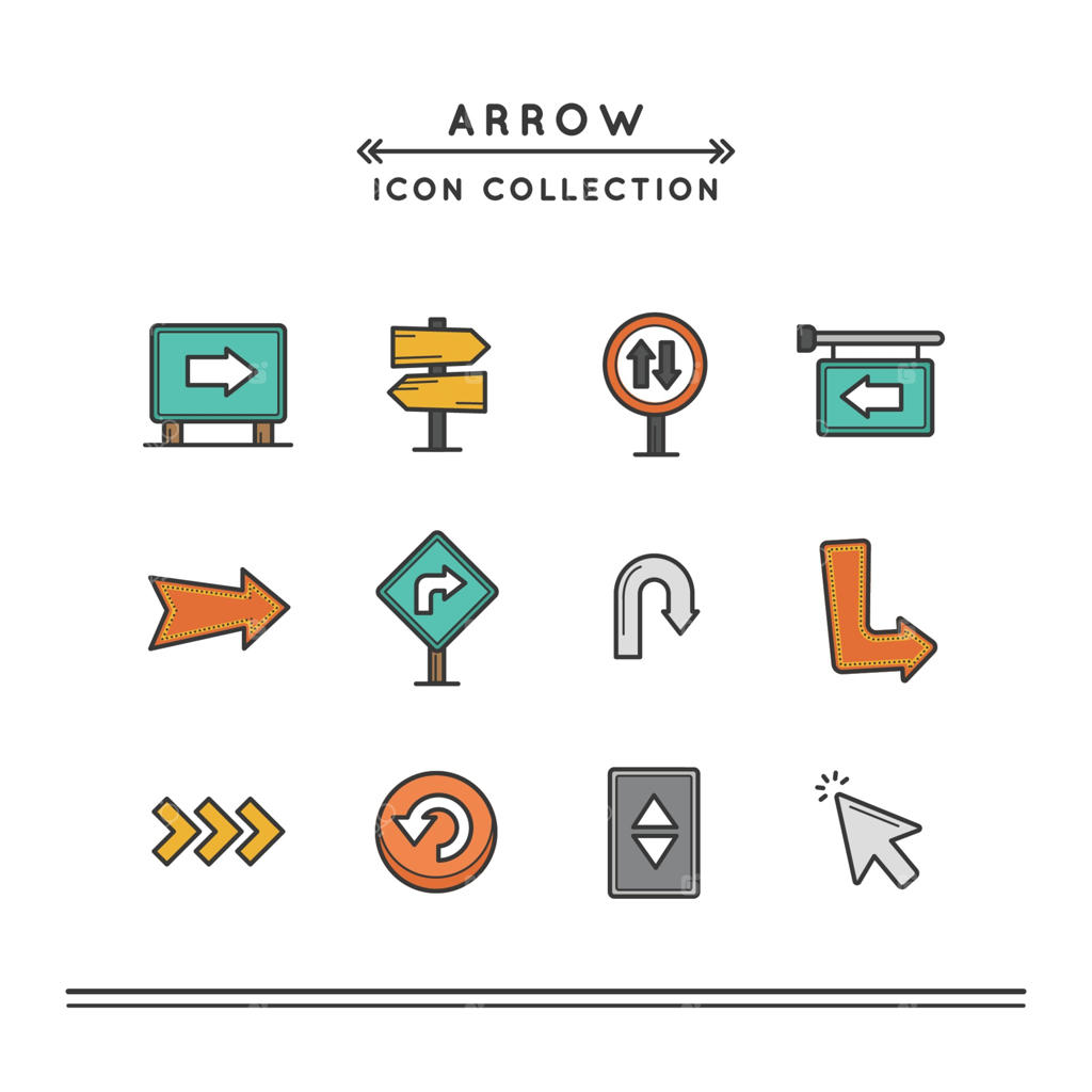 پیکان مفیدی که برای مسیریابی استفاده می‌شود