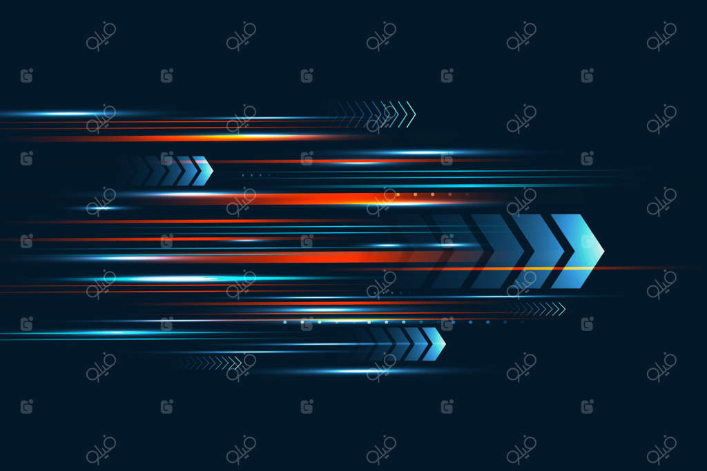 پس‌زمینه با حرکت تدریجی و سریع