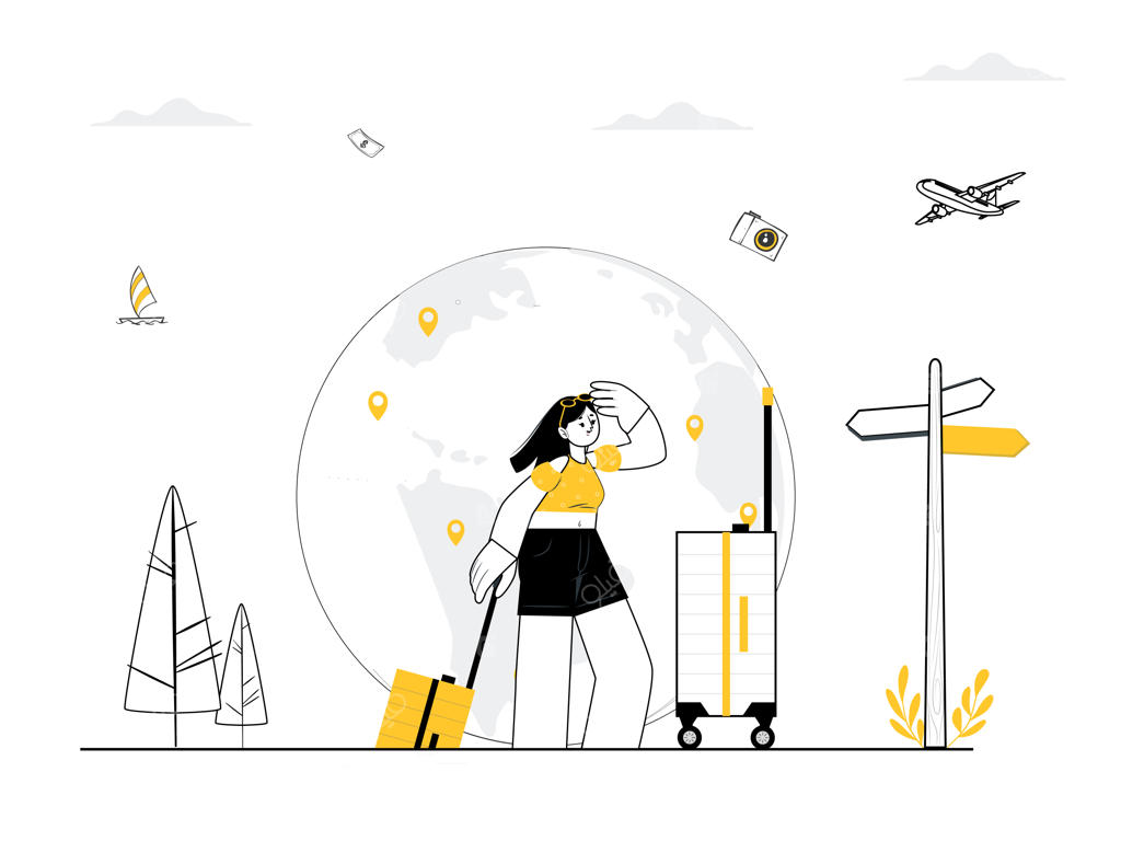 تصویرسازی مفهومی سفر