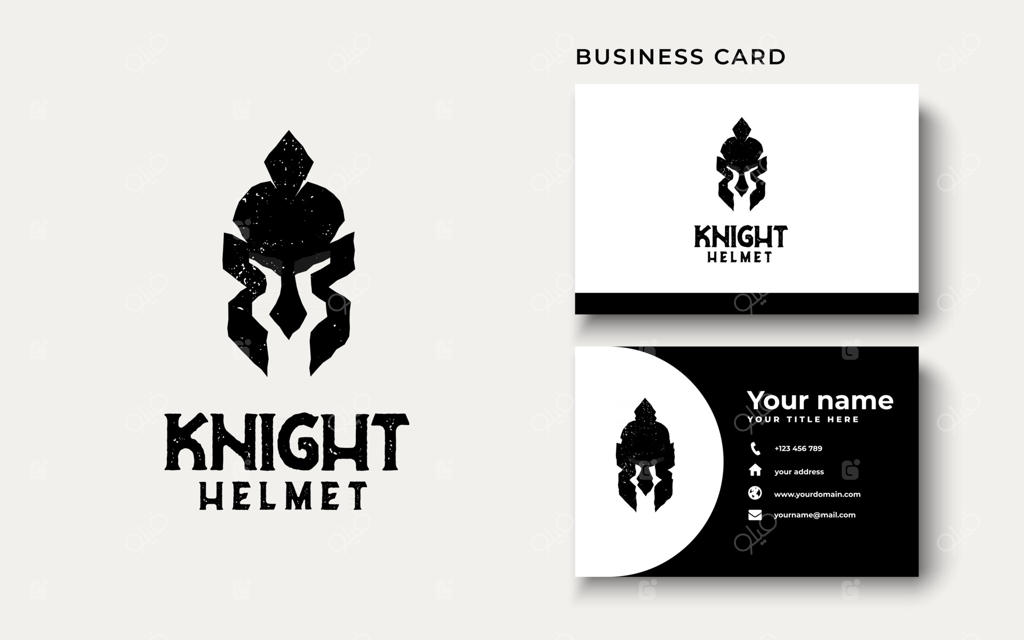 ایده‌های طراحی لوگوی کلاه‌خود شوالیه
