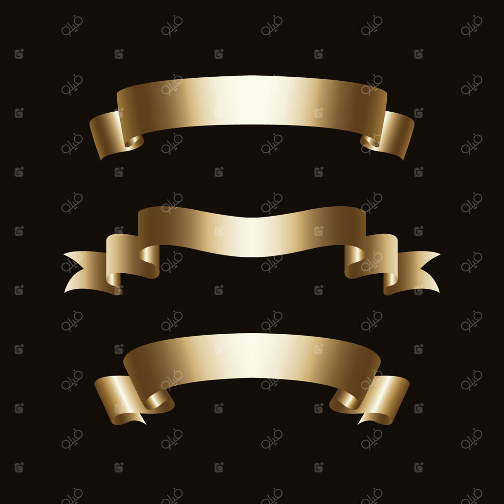 برچسب‌های لوکس VIP و نشان‌های طلایی