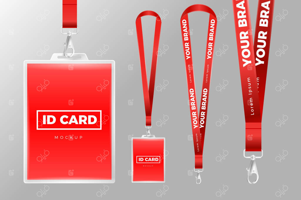 پک لوازم تحریر شامل کارت شناسایی واقعی