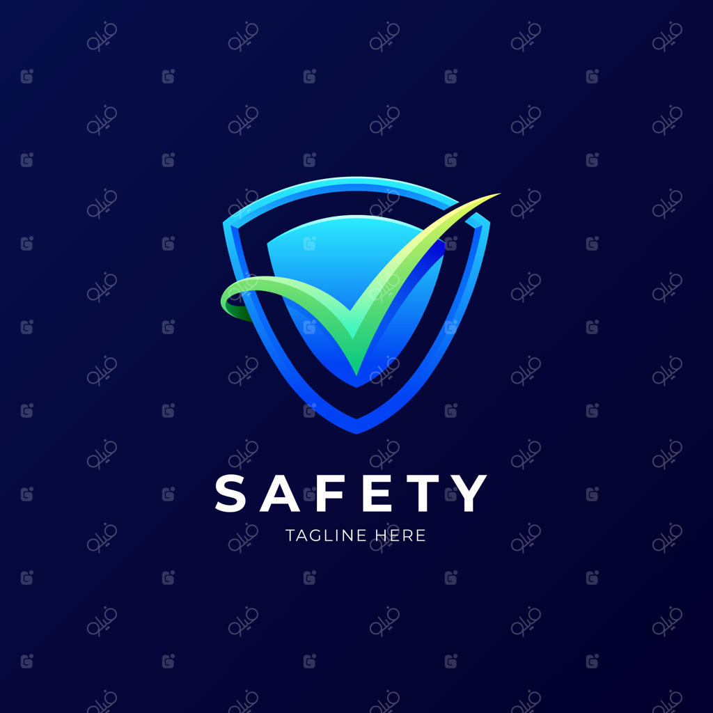 قالب لوگو با گرادیانت ایمن