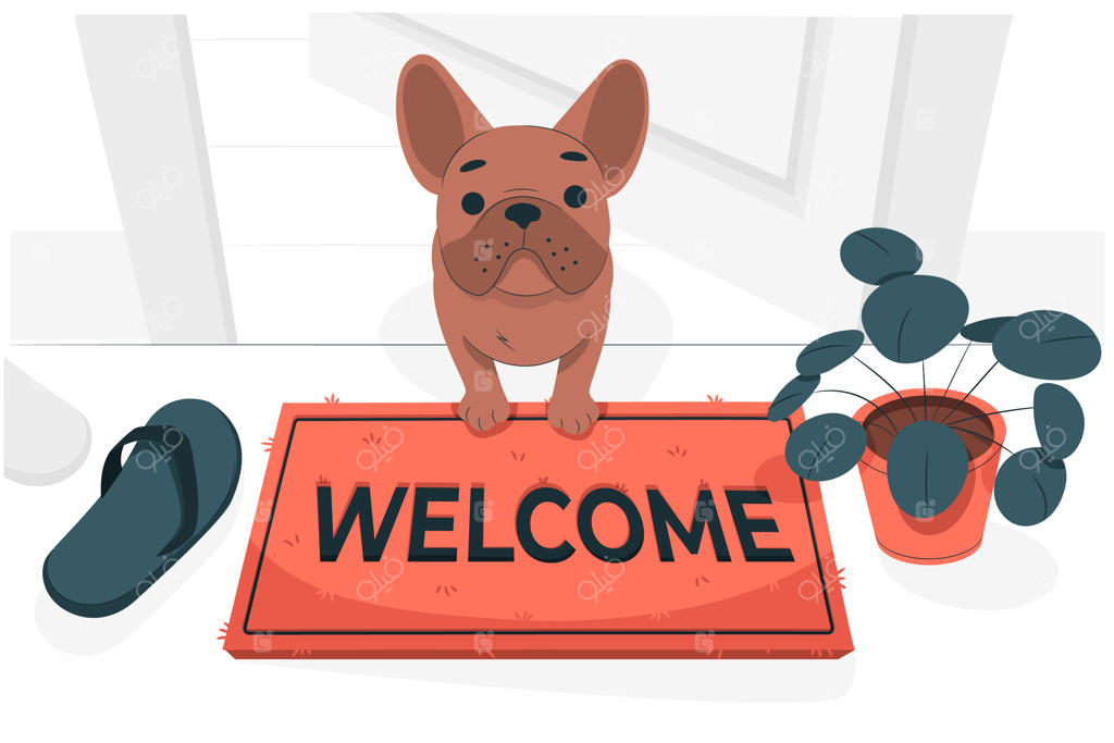 تصویرسازی مفهوم پادری خوش‌آمدگویی