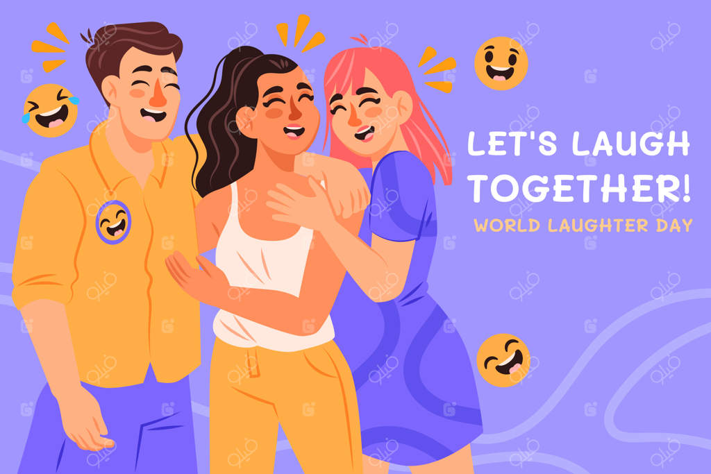 پس‌زمینه روز جهانی خنده