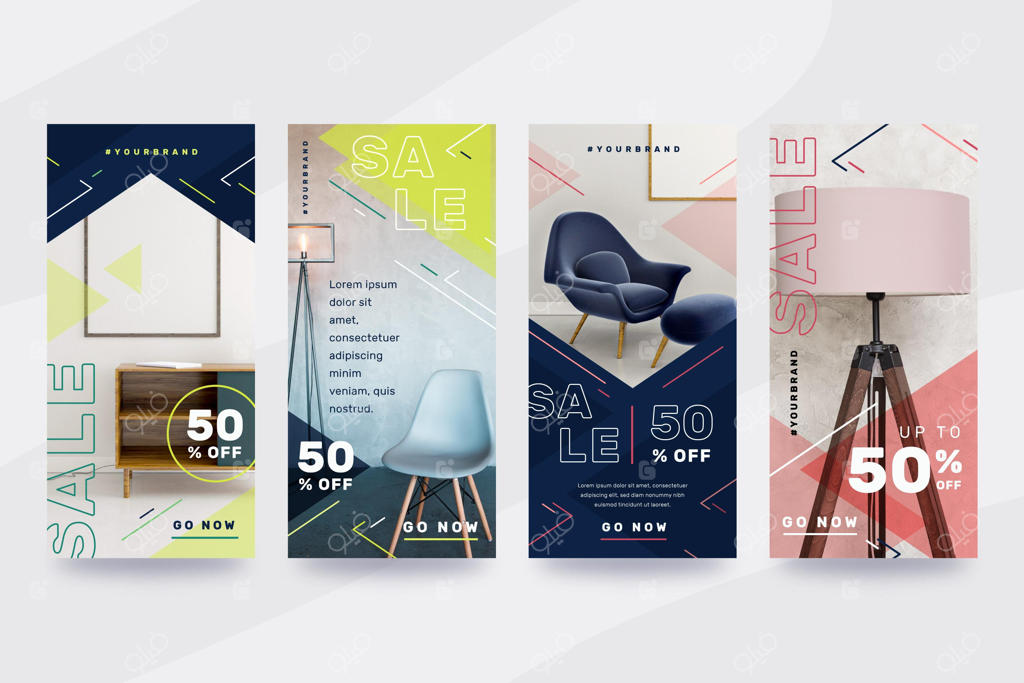 استوری‌های اینستاگرام فروش مبلمان