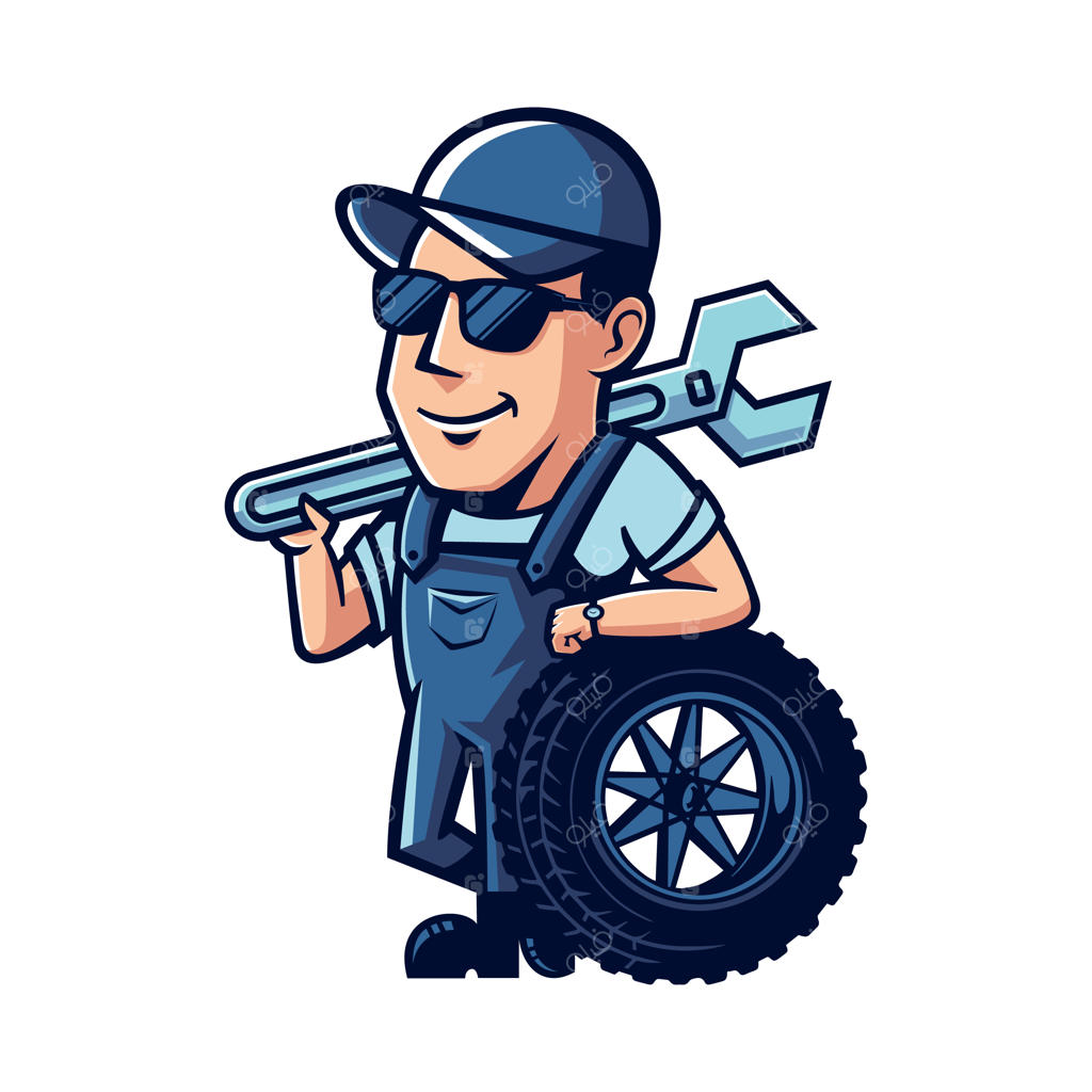 کاراکتر کارتونی مکانیک