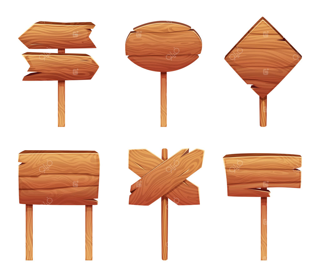 تابلوهای چوبی به سبک کارتون