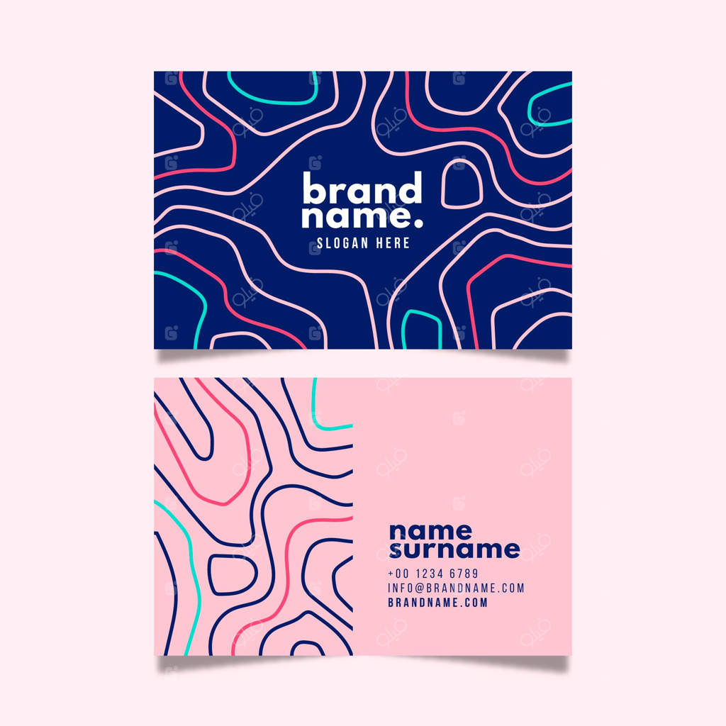 قالب کارت ویزیت مدرن