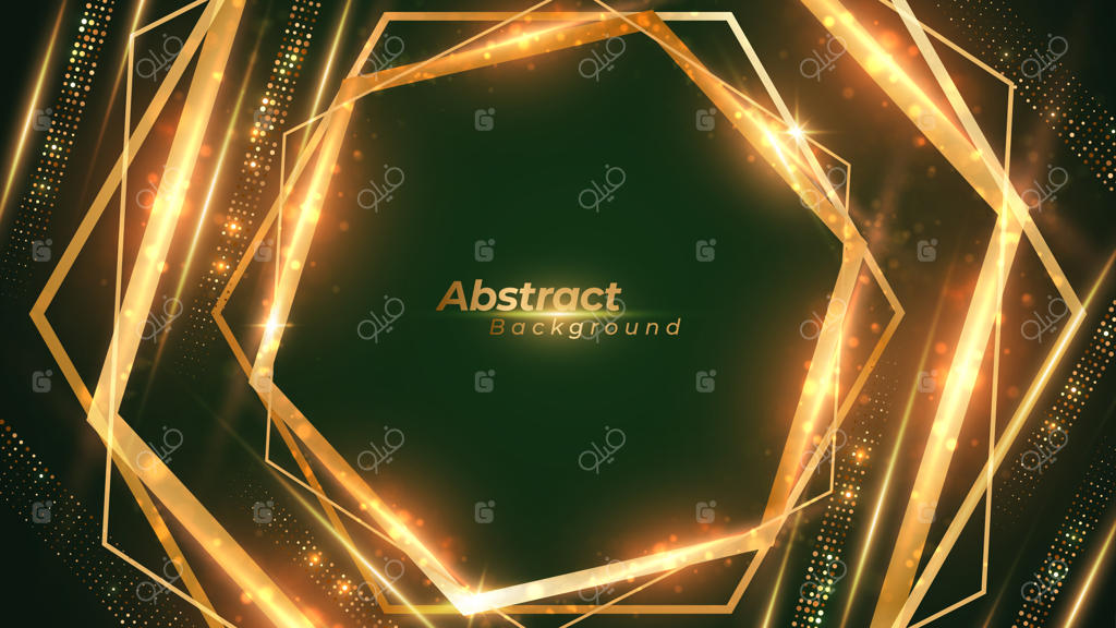 پس‌زمینه براق و لوکس با طرح‌های هندسی