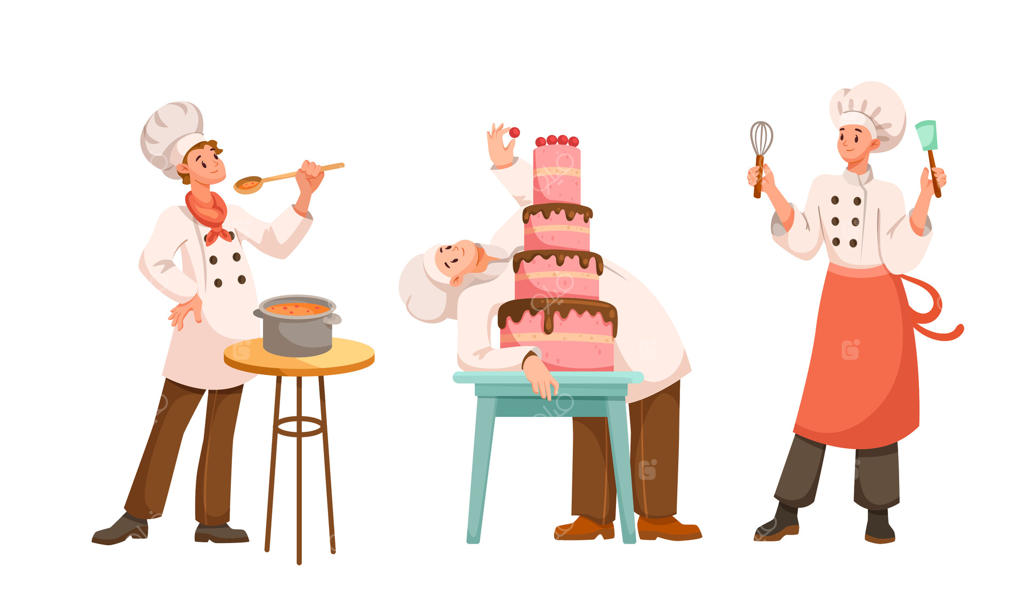 آشپزهای ماهر از تهیه و تزیین کیک‌های فوق‌العاده زیبا لذت می‌برند