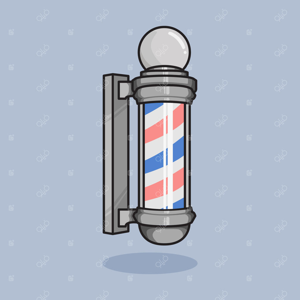 آیکن سلمانی: طراحی و تصویرسازی آیکن چراغ سلمانی برای وب‌سایت، دیجیتال و چاپ