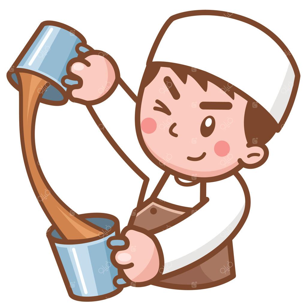 کارتون: مردی که چای تعارف می‌کند