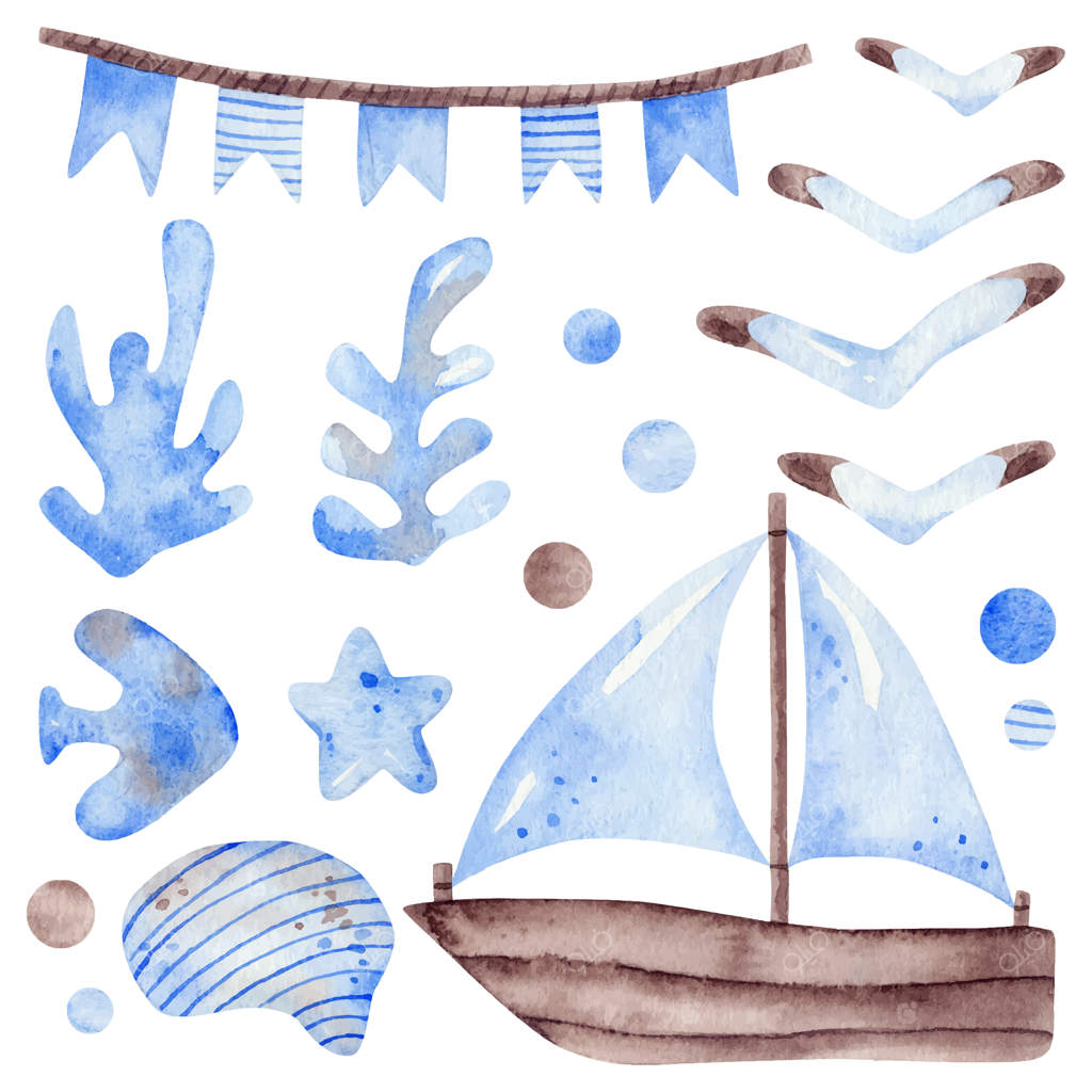 طرح شده بر اساس مضمون دریایی