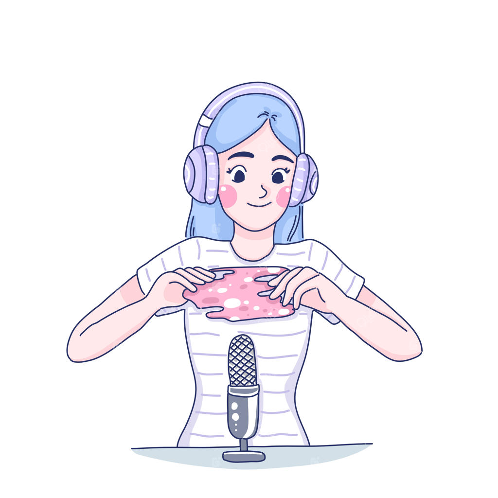 دختر - تصویرسازی کارتونی ASMR