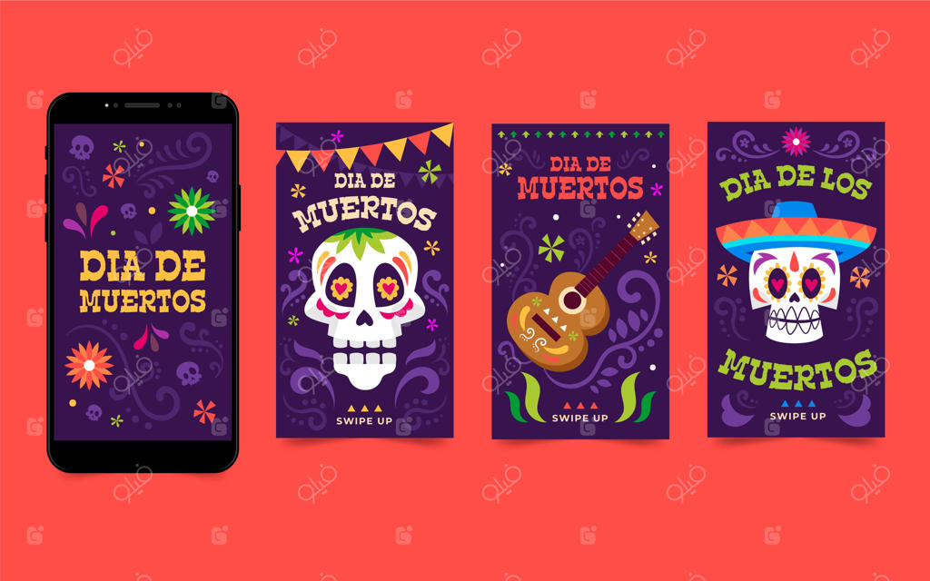 استوری‌های اینستاگرام روز مردگان