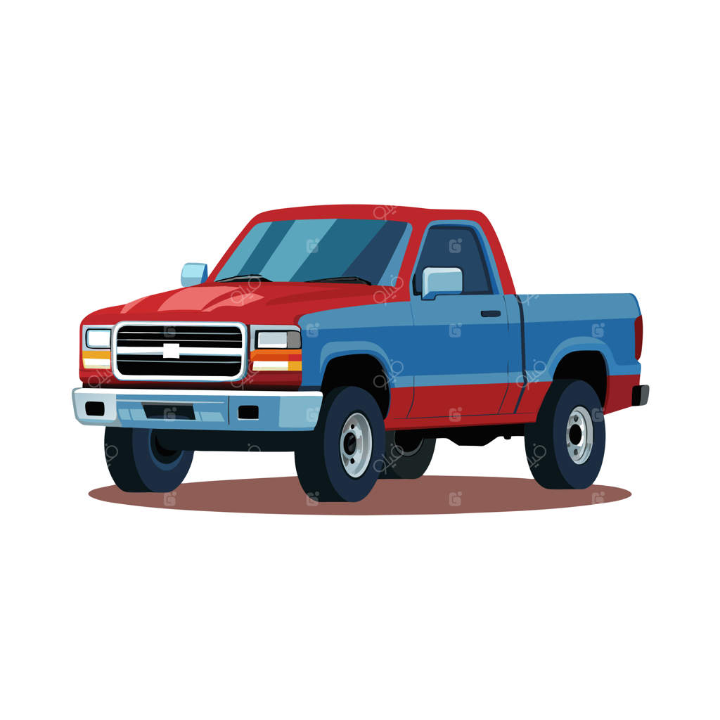 طرح مفهومی وکتور واقع‌گرایانه خودرو