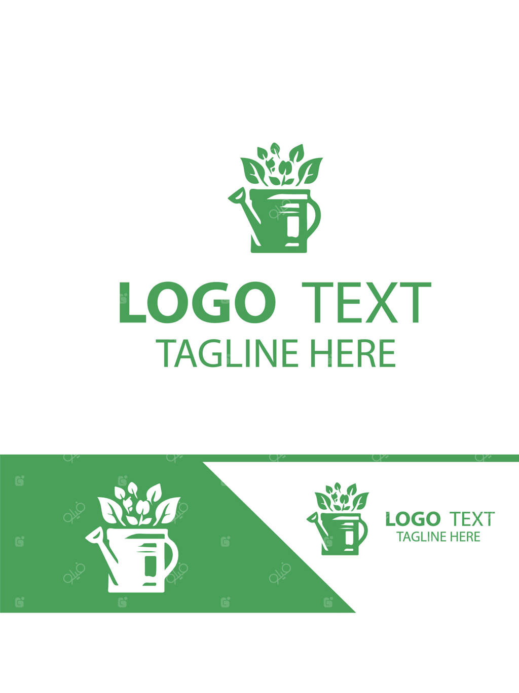 لوگوی باغبانی لذت باغ