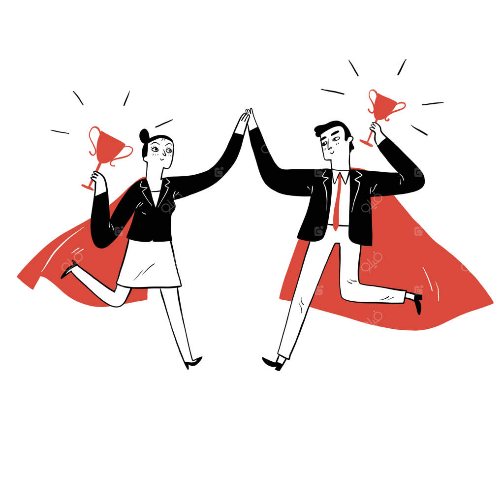 تاجری خوشحال برای اولین بار موفقیتش را با برداشتن جام طلایی جشن می‌گیرد و جامه قهرمانی به تن می‌کند